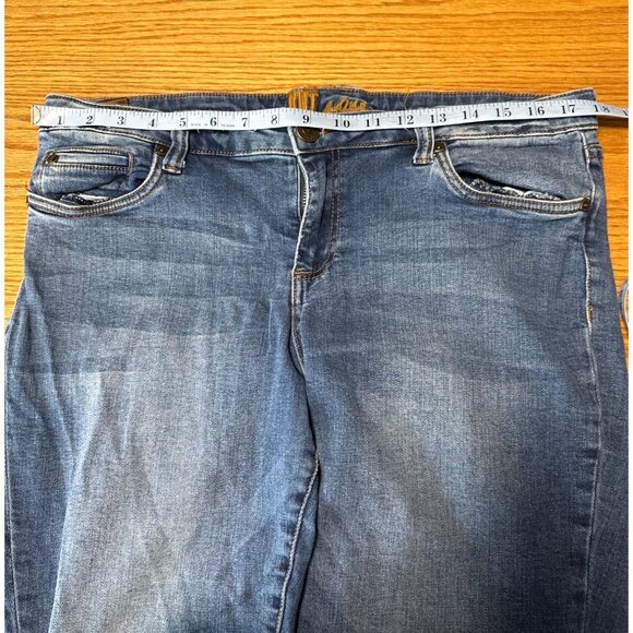 Kut From the Kloth Womens Skinny Jeans Medium Wash Style KP570MA7 Size 14 - Picture 11 of 12